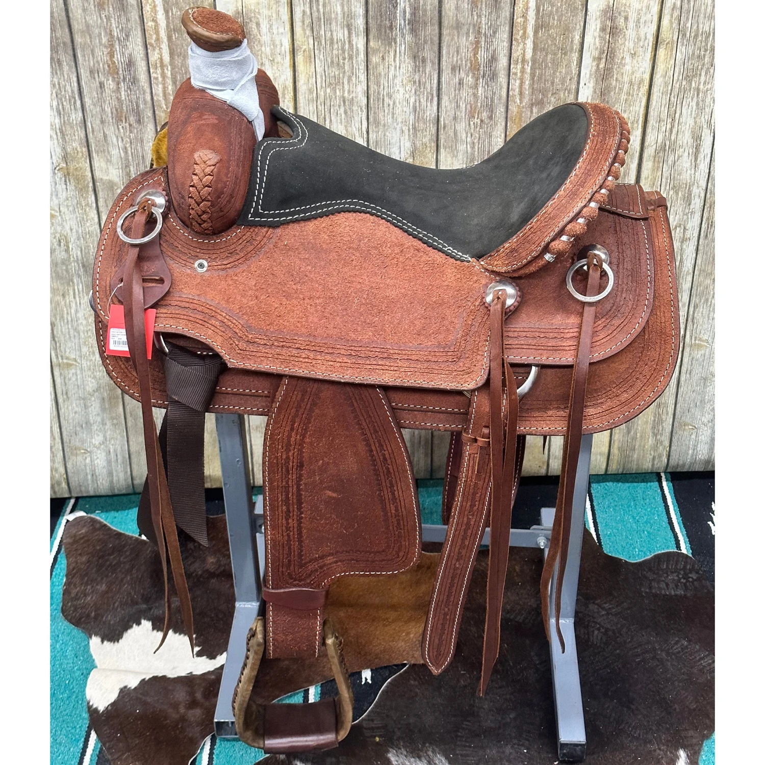 Paul Taylor 16.5 Inch Roping Saddle 3 Paul Taylor 16.5 Inch Roping Saddle