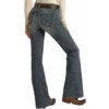 Rock & Roll Cowgirl Boot Cut Jr. Mid Rise Trouser 1 Rock & Roll Cowgirl Boot Cut Jr. Mid Rise Trouser -Weaver Leather Cowboy Store backw