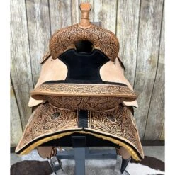 Circle Y 15 Inch Maltes Mansfield Barrel Saddle -Weaver Leather Cowboy Store barrelfrotn