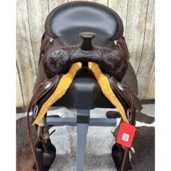 Circle Y Big Springs Easy Fit Trail Saddle -Weaver Leather Cowboy Store bigfront