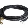 Professional's Choice Black Braided Split Reins -Weaver Leather Cowboy Store blkbraided