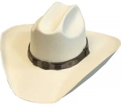 Summit Hat Cream Canvas Cattleman