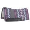 Classic Equine ESP Charcoal And Lilac Saddle Pad -Weaver Leather Cowboy Store cespcw3220chrll