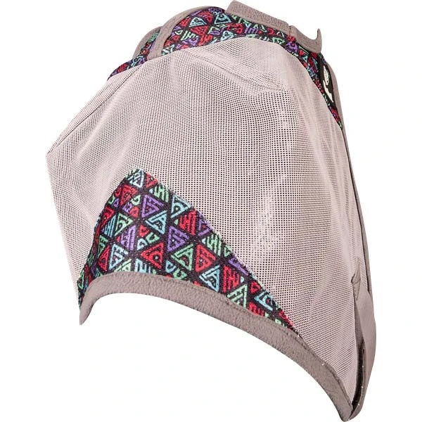 Cashel Crusader Fly Mask In Black Tribal Print 3 Cashel Crusader Fly Mask In Black Tribal Print