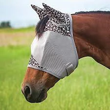 Cashel Leopard Fly Mask With Ears 3 Cashel Leopard Fly Mask With Ears