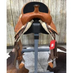 Circle Y 16 Inch Gladewater Show Saddle -Weaver Leather Cowboy Store circleyfront