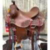 HR Saddlery 15 Inch Cowhorse Pencil Roll Saddle -Weaver Leather Cowboy Store cowhorseside