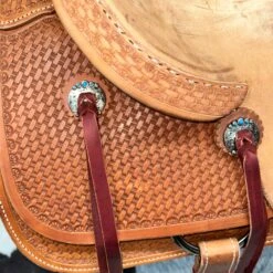 HR Saddlery 15 Inch Basic Ranch Cutting Saddle 10 HR Saddlery 15 Inch Basic Ranch Cutting Saddle -Weaver Leather Cowboy Store cutterconcho