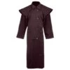 Oilskin Duster Brown -Weaver Leather Cowboy Store da