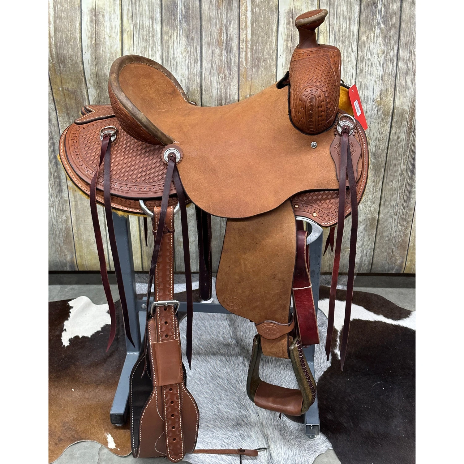 HR Saddlery 16 Inch Modified Draft Association Saddle 4 HR Saddlery 16 Inch Modified Draft Association Saddle - Image 2