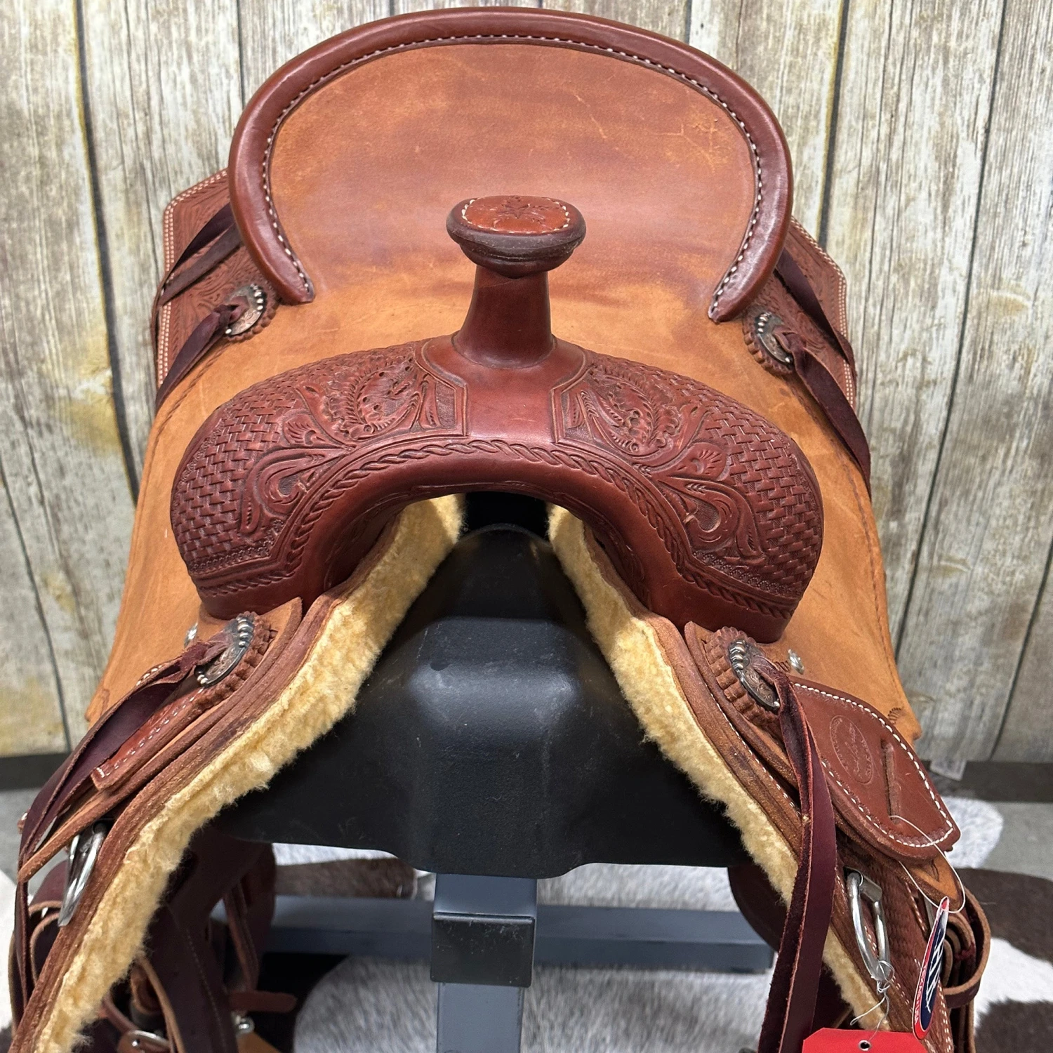 HR Saddlery 16 Inch Signature Ranch Cutter 6 HR Saddlery 16 Inch Signature Ranch Cutter - Image 4