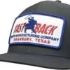 Fast Back Charcoal And Royal Cap -Weaver Leather Cowboy Store fastbackcap