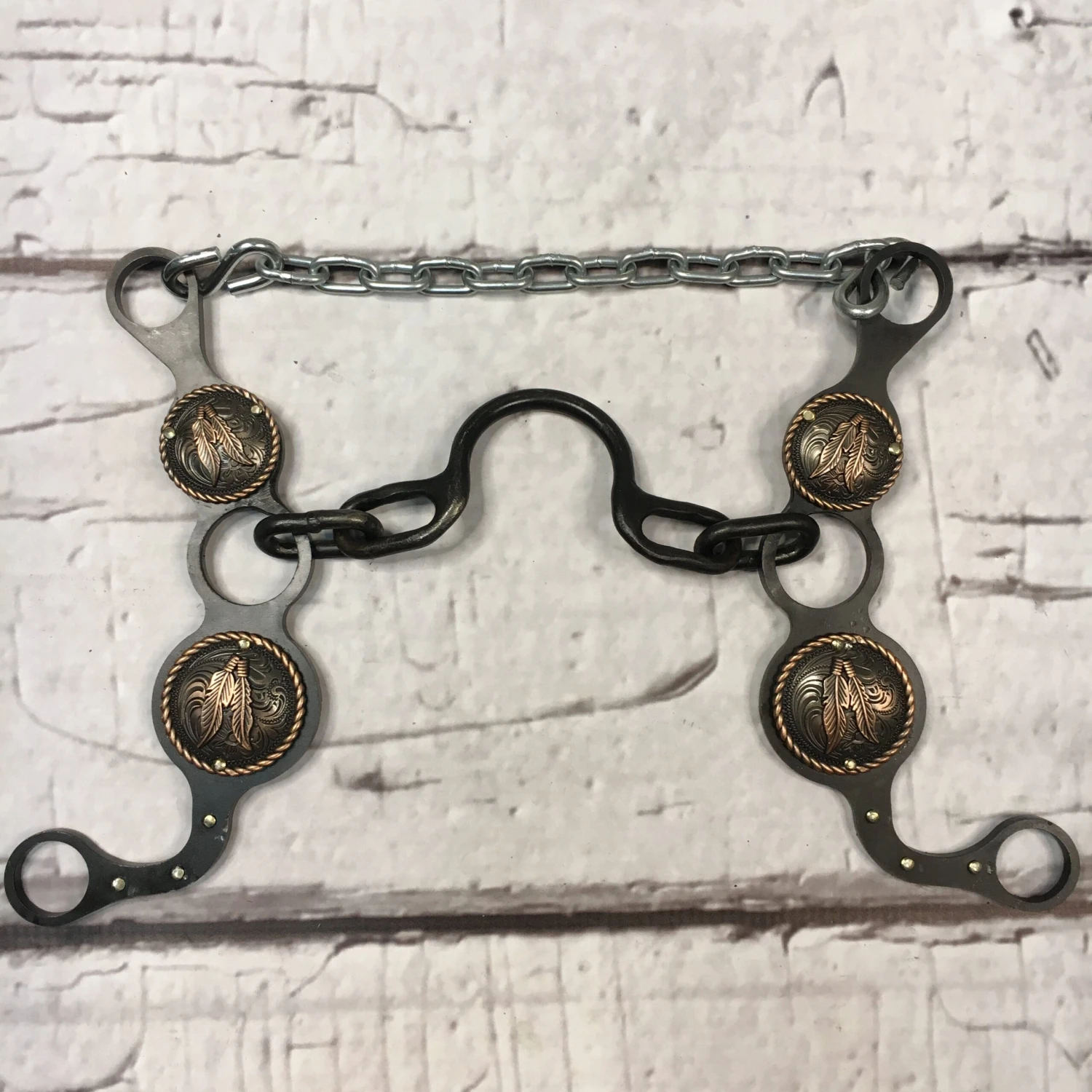 Paul Petska Bits Long Shank Gag Port Bit 3 Paul Petska Bits Long Shank Gag Port Bit