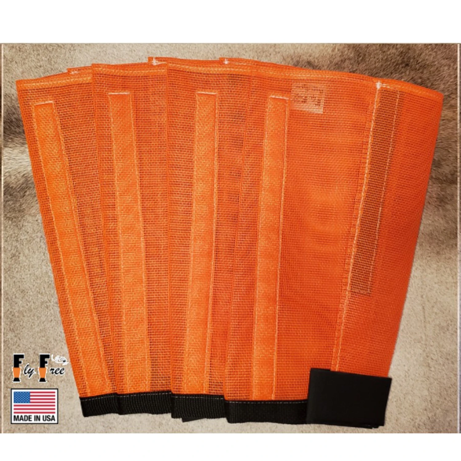 Fly Free Insect Protection Boots - Orange 3 Fly Free Insect Protection Boots - Orange