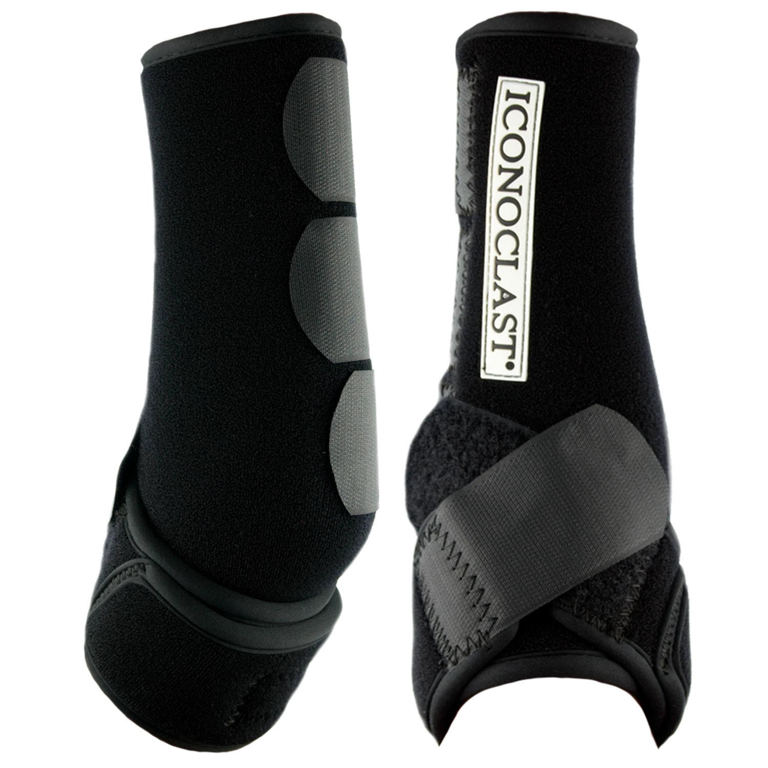 Iconoclast Black Hind Orthopedic Support Boots 3 Iconoclast Black Hind Orthopedic Support Boots