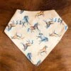 Wild Horses Bandana Drool Bib 1 Wild Horses Bandana Drool Bib -Weaver Leather Cowboy Store k2221