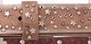 Kid's Brown Star Studded Belt -Weaver Leather Cowboy Store k512 brn