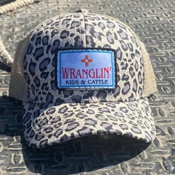 Wranglin' Kids & Cattle Cheetah Cap