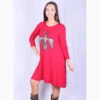 Women's Red Cheetah Thunderbird Dress -Weaver Leather Cowboy Store ladys world 8 3 10 1 1 1