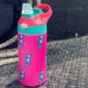 Hot Pink Lightning Bolt Tumbler -Weaver Leather Cowboy Store lightningbolt
