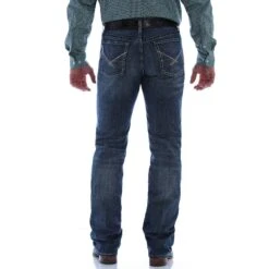 Cinch Ian Medium Stone Jean -Weaver Leather Cowboy Store mb51236001 2