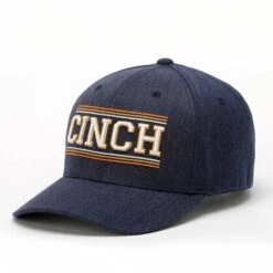 Cinch Navy 3D Logo Cap -Weaver Leather Cowboy Store mcc0627786 2 821 detail