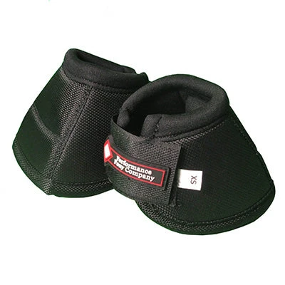 Black Miniature Pony Bell Boots 3 Black Miniature Pony Bell Boots