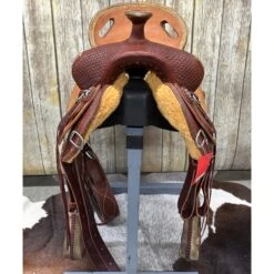 HR Saddlery 16.5 Inch Association Mule Saddle -Weaver Leather Cowboy Store mulefront