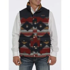 Cinch Aztec Puffer Vest