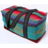 El Paso Saddleblanket Weekender Duffel Bag Turquoise Serape -Weaver Leather Cowboy Store opbwkn