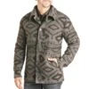 Powder River Men's Aztec Wool Coat-Charcoal/Black -Weaver Leather Cowboy Store powder river border wool coat PRMO92RZZ9 5000x 1ee20ef4 3f8e 40ae 9435 838c493c052c