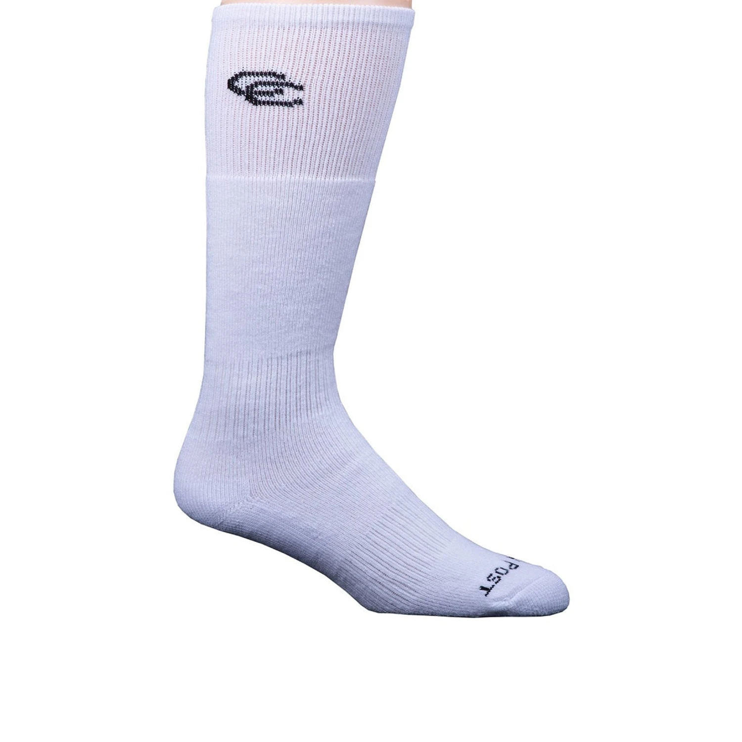 Dan Post Men's White Over The Calf Socks 3 Dan Post Men's White Over The Calf Socks