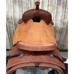 HR Saddlery 16.5 Ranch Cutter Special Saddle -Weaver Leather Cowboy Store ranchback 09550572 0f5e 42f2 95ba 0d4107144f4e