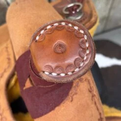 HR Saddlery 16.5 Inch Ranch Roping Saddle -Weaver Leather Cowboy Store ranchhorn