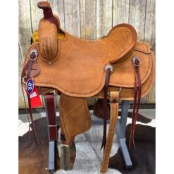 HR Saddlery 16.5 Inch Ranch Roping Saddle