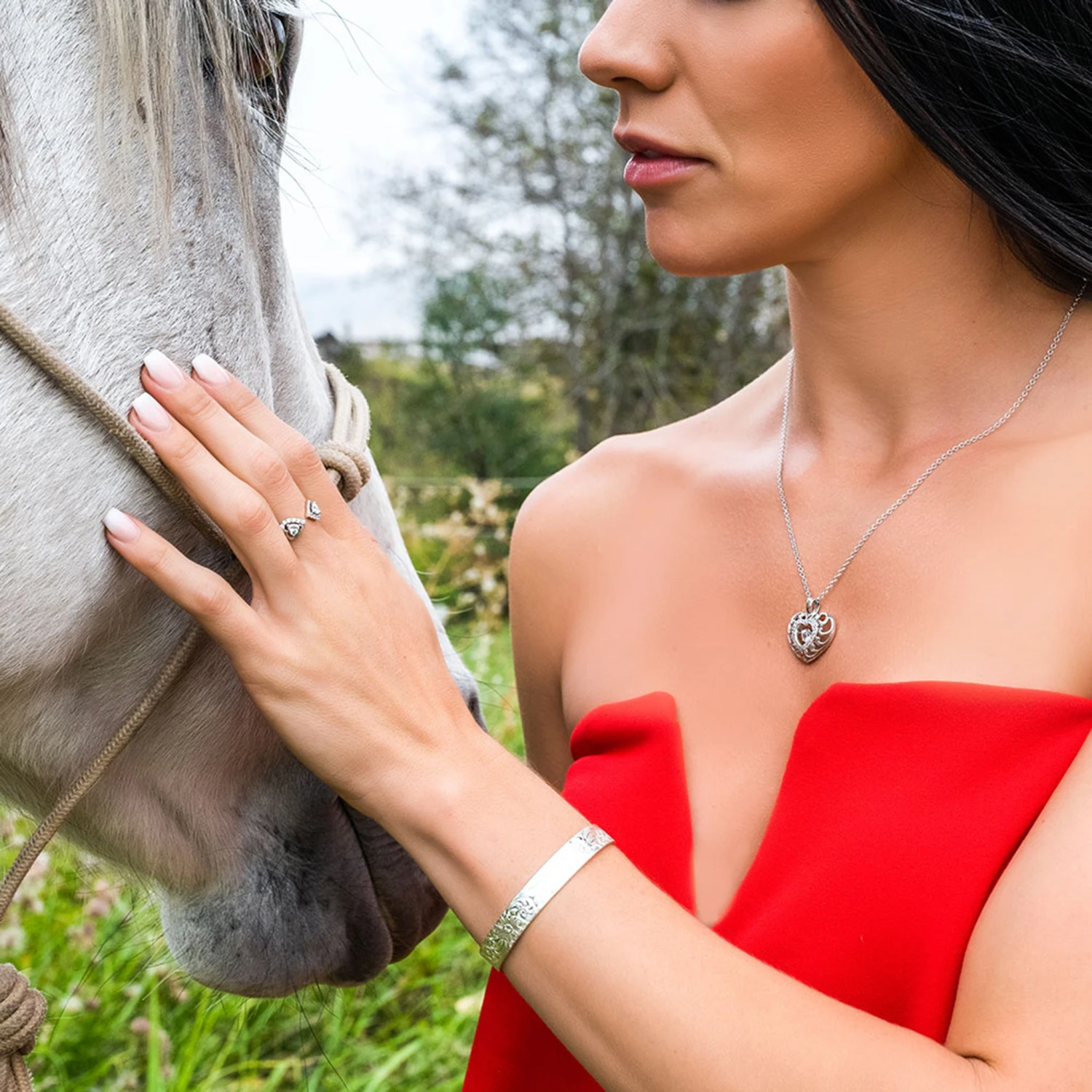 Montana Silversmiths Open Heart Ring 4 Montana Silversmiths Open Heart Ring - Image 2