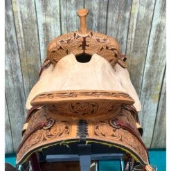 Paul Taylor 14 Inch Rose Barrel Saddle -Weaver Leather Cowboy Store roseback