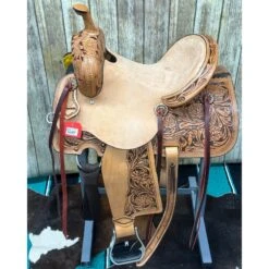 Paul Taylor 14 Inch Rose Barrel Saddle
