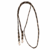Classic Equine Black And Tan Hand Braided Roping Rein -Weaver Leather Cowboy Store rr58wnbktn copy