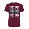 Hooey Women's Cranberry Rope Tee -Weaver Leather Cowboy Store s5o0LRTE