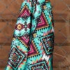 Turquoise Aztec Wild Rag -Weaver Leather Cowboy Store santafe