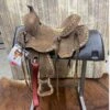 Double T 13 Inch Cheetah Roughout Saddle -Weaver Leather Cowboy Store sidea f7d0e45e bd46 453d 84c1 9ad8929c4389