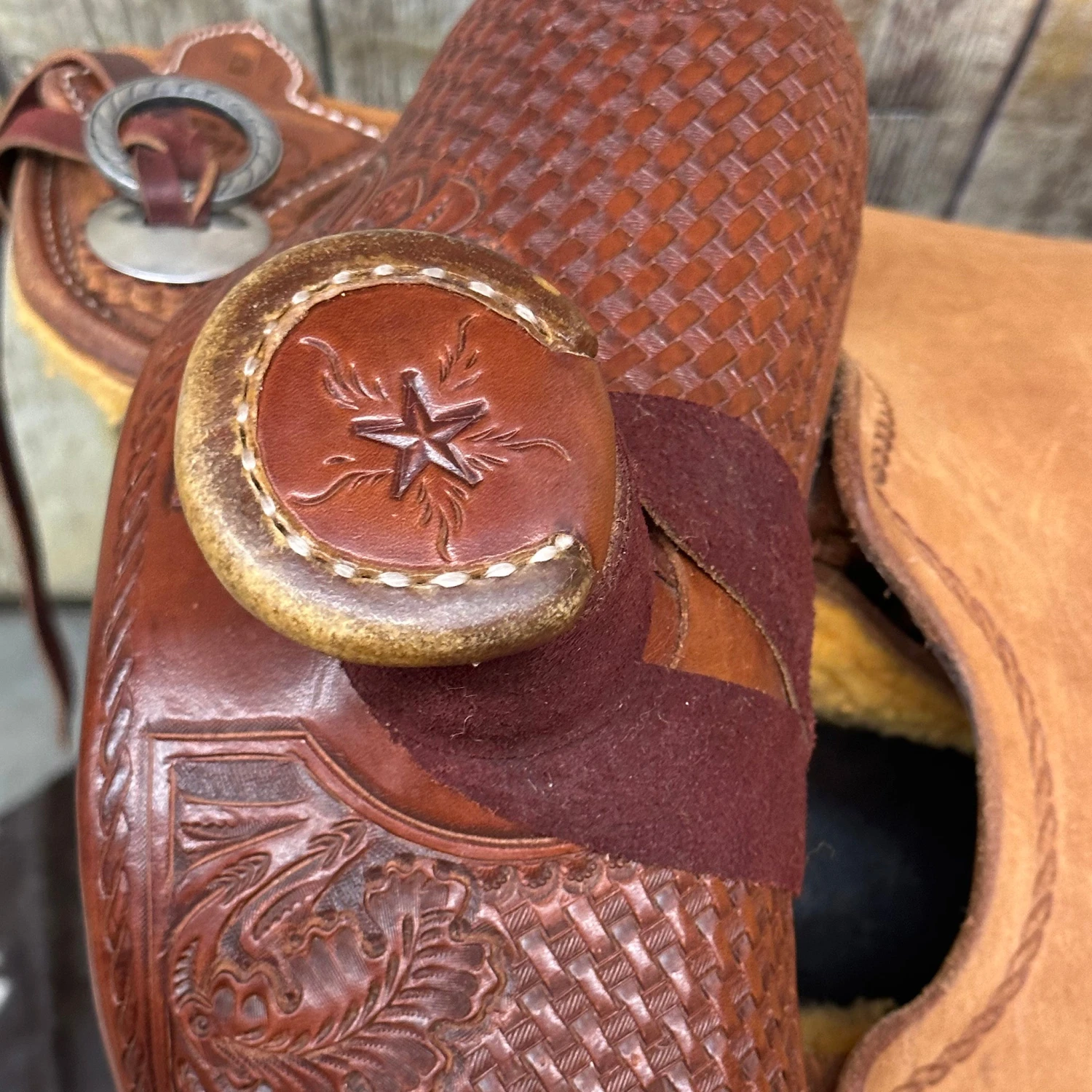 HR Saddlery 16.5 Inch Pecos Rancher Saddle 6 HR Saddlery 16.5 Inch Pecos Rancher Saddle - Image 4