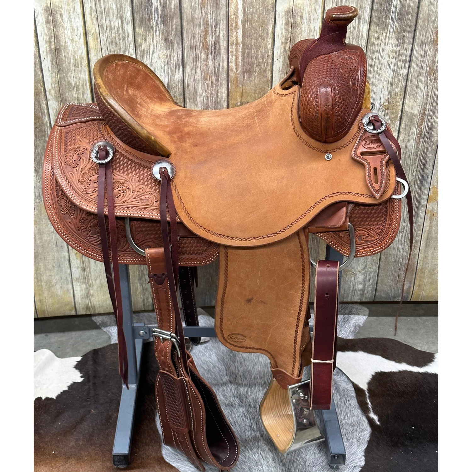 HR Saddlery 16.5 Inch Pecos Rancher Saddle 4 HR Saddlery 16.5 Inch Pecos Rancher Saddle - Image 2
