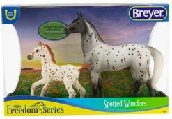 Breyer Spotted Wonder Knabstrupper Set