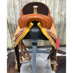 Paul Taylor Barrel Saddle -Weaver Leather Cowboy Store srsfront