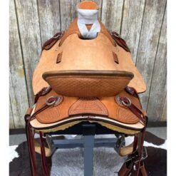 HR Saddlery 16 Inch Staci Wade Saddle -Weaver Leather Cowboy Store staciback
