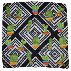Whipin Wild Rags Aztec Cactus Wild Rag -Weaver Leather Cowboy Store succulent 1