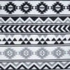Wyoming Traders Black And White Southwest Wild Rag -Weaver Leather Cowboy Store swbw