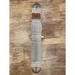 Mustang 27 Strand Grey Western Edge BAMTEX Cutter Cinch